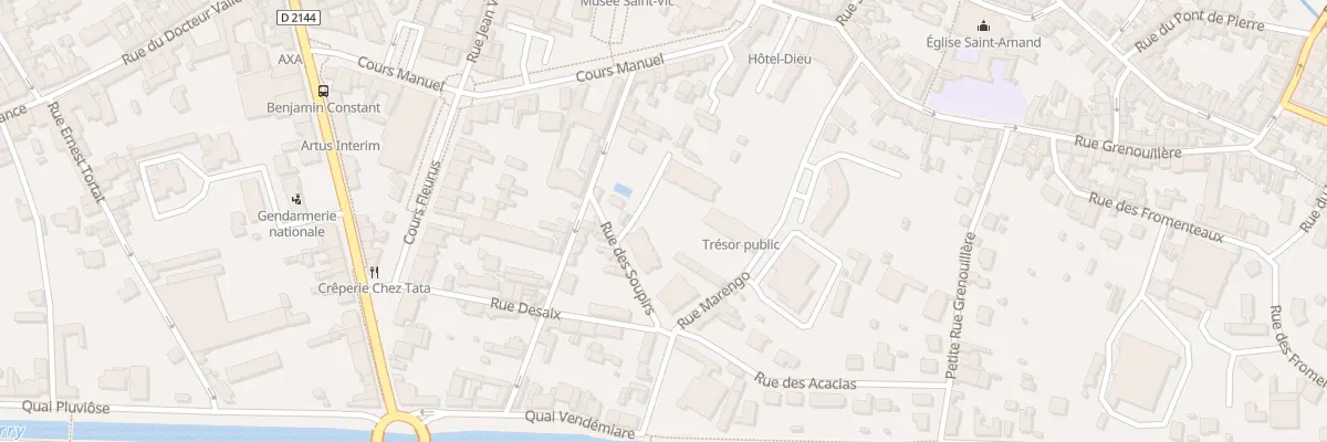 Plan du 3 Rue des Soupirs à Saint-Amand-Montrond