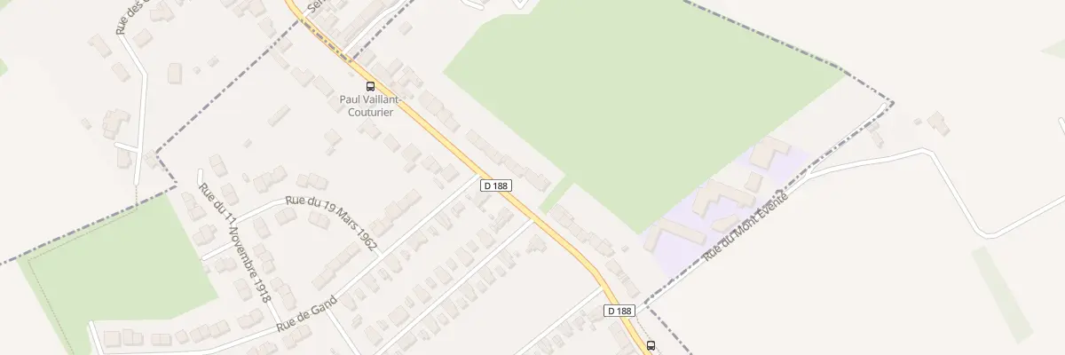 Plan du 68 Rue Paul Vaillant Couturier à Marles-les-Mines