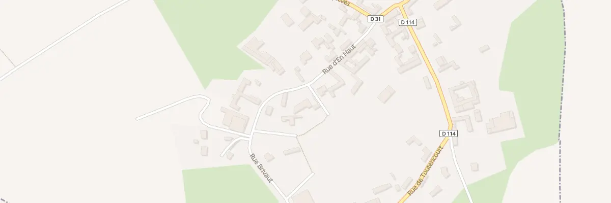 Plan du 15 Rue d’En Haut à Léalvillers