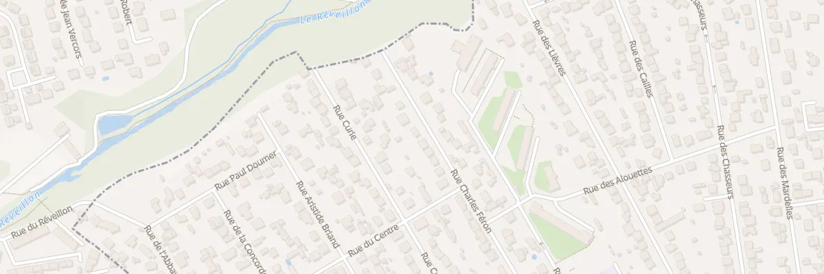 Plan du 33 Rue Charles Féron à Brunoy