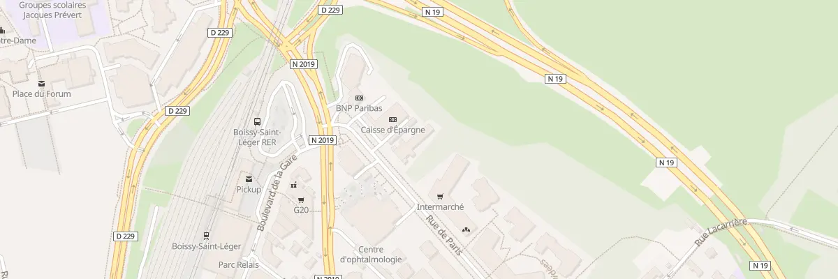Plan du 3B Rue de Paris à Boissy-Saint-Léger
