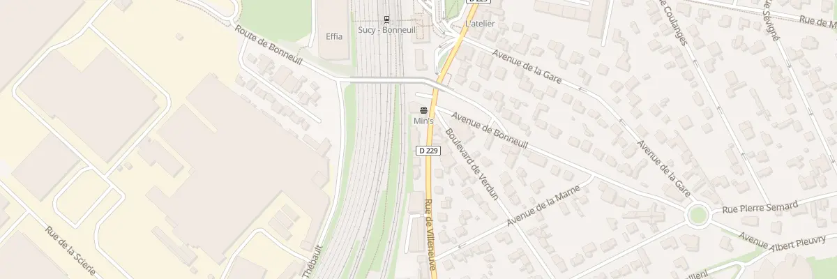 Plan du 4B Rue de Villeneuve à Sucy-en-Brie