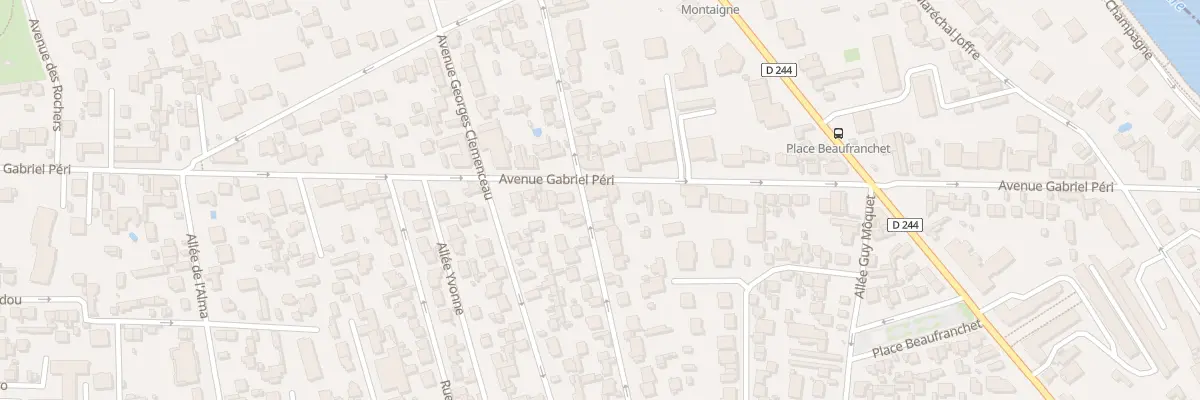 Plan du 116 Av Gabriel Péri au Perreux-sur-Marne