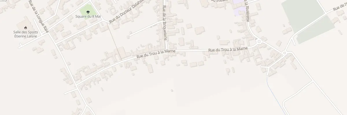 Plan du 33 Rue du Trou à la Marne à Allouagne