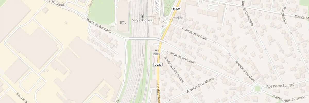Plan du 2 Rue de Villeneuve à Sucy-en-Brie