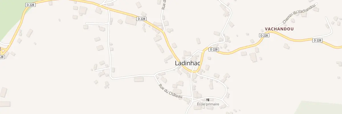 Plan du 5125 Le Bourg à Ladinhac