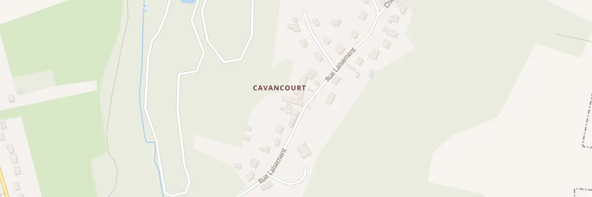 Plan du 37 Rue Laisement à Angicourt