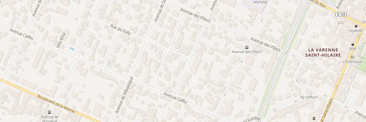 Plan du 30 Av Francis Garnier à Saint-Maur-des-Fossés