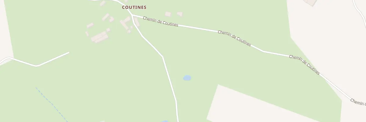 Plan du 5 Chem de Coutines à Chazemais