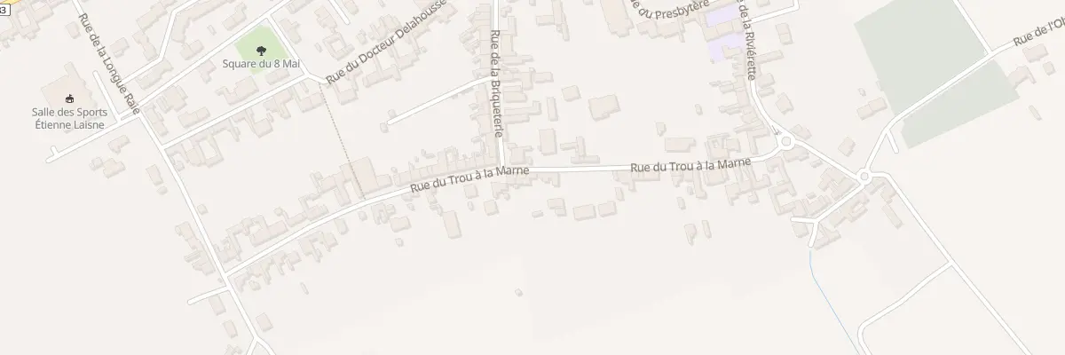 Plan du 33 Rue du Trou à la Marne à Allouagne