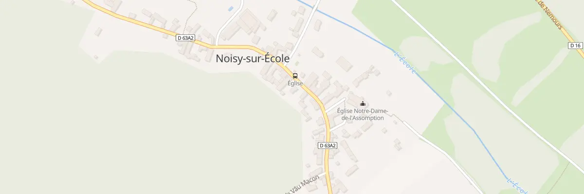 Plan du 54 Rue Grande à Noisy-sur-École