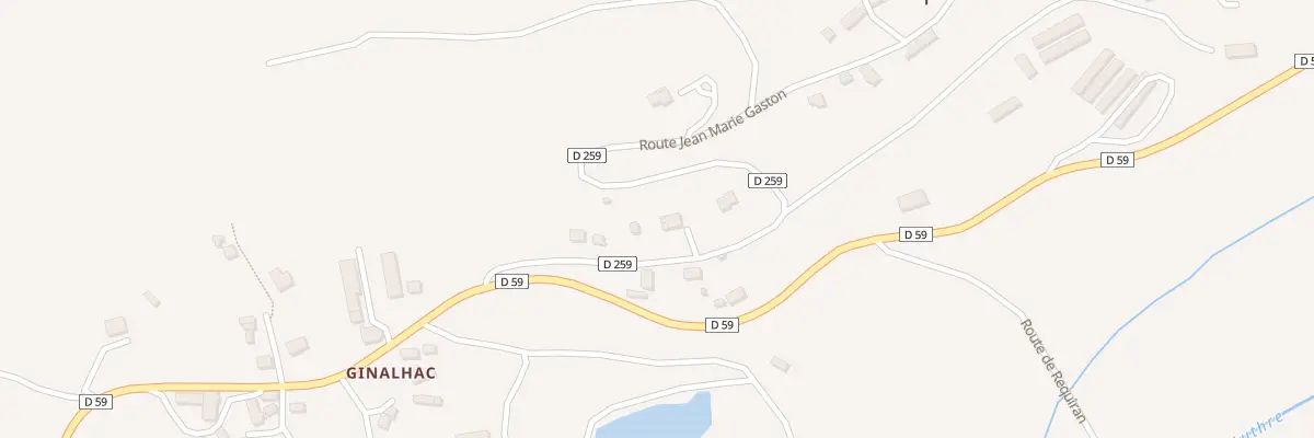 Plan du 3 Rte de Laroquevieille à Laroquevieille