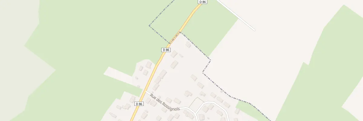 Plan du 606 Rue d’Houdain à La Comté