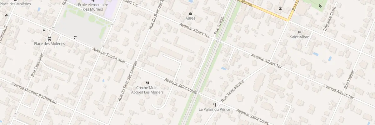 Plan du 32 Rue Arago à Saint-Maur-des-Fossés