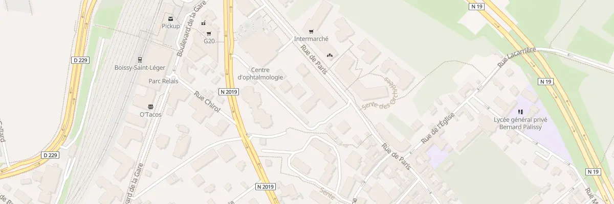 Plan du 4F Rue de Paris à Boissy-Saint-Léger
