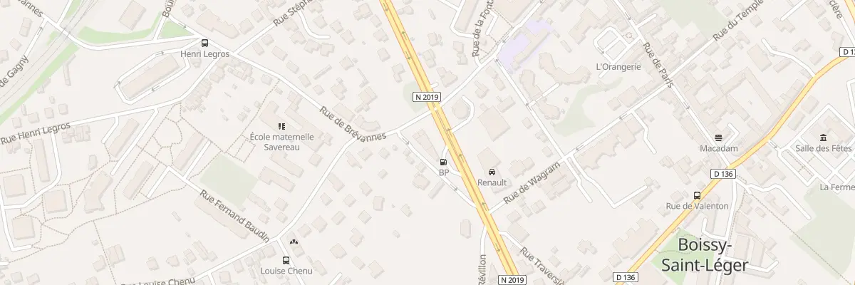 Plan du 34 Av du Gal Leclerc à Boissy-Saint-Léger