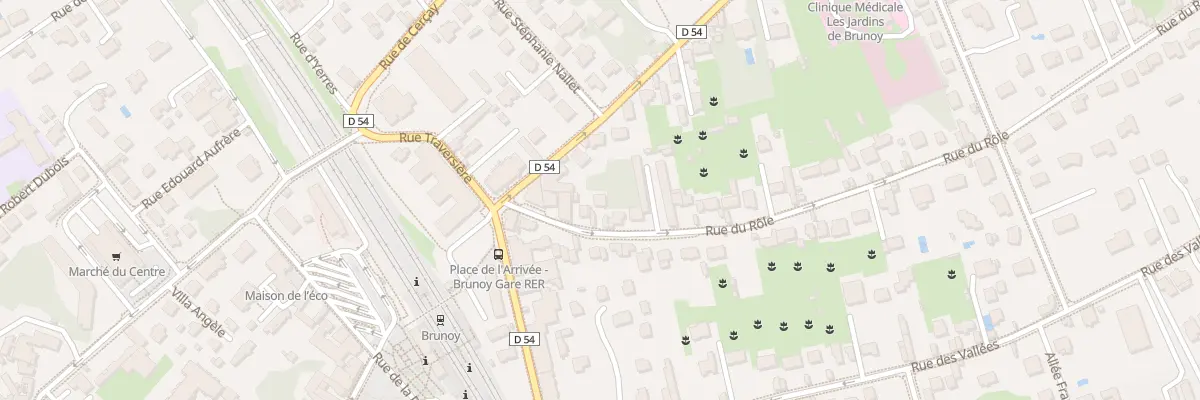 Plan du 5 Rue du Rôle à Brunoy