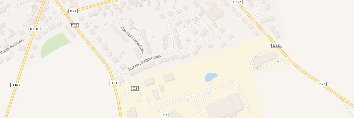 Plan du 4 Rue des Marronniers à Fouilloy