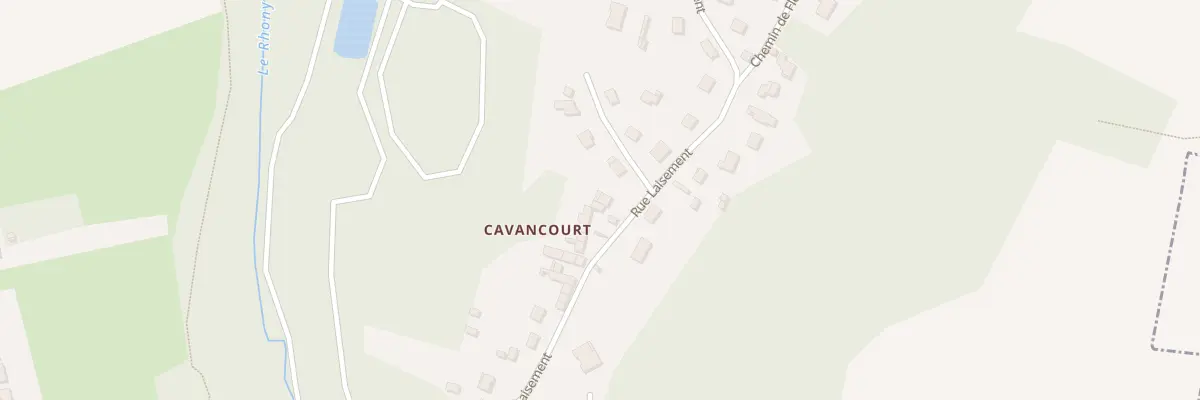 Plan du 43 Rue Laisement à Angicourt