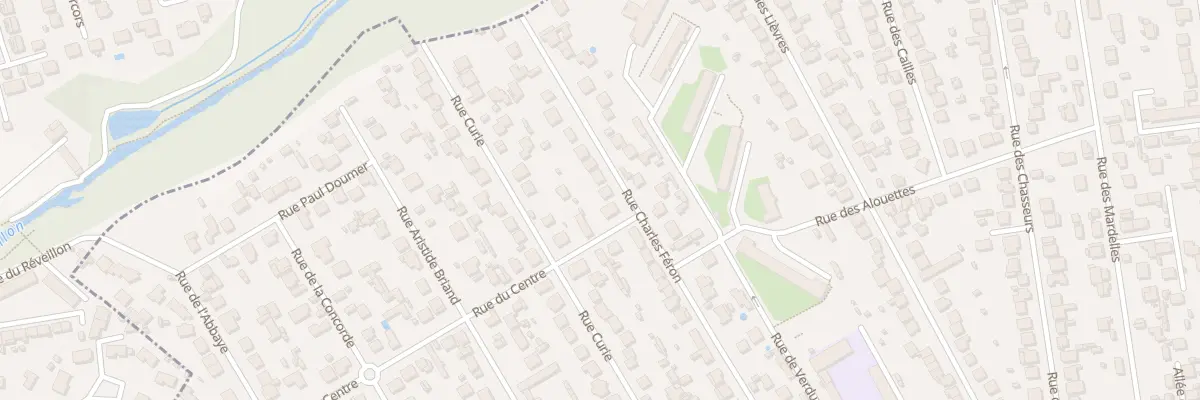 Plan du 25 Rue Charles Féron à Brunoy