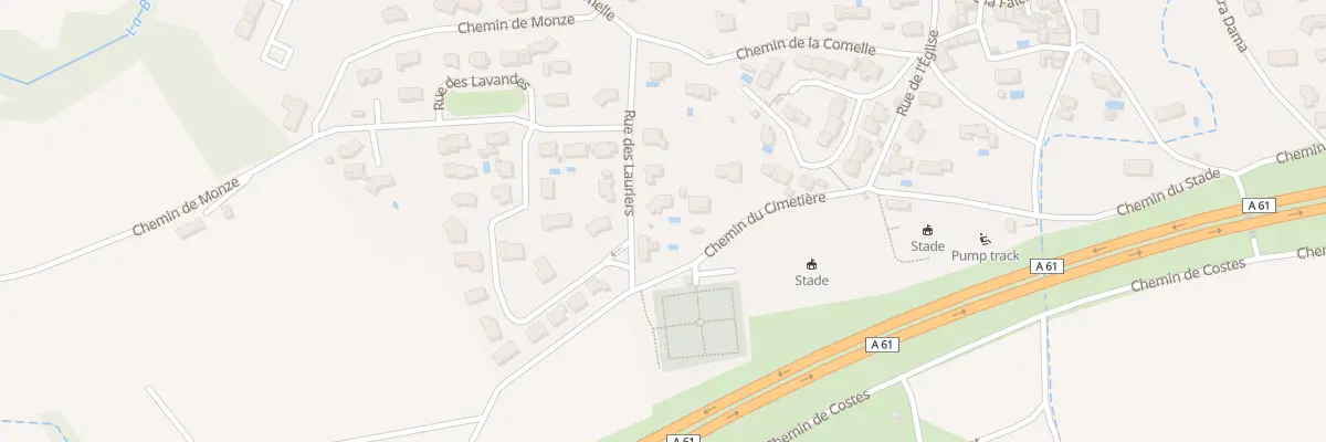 Plan du 7 Rue des Lauriers à Barbaira