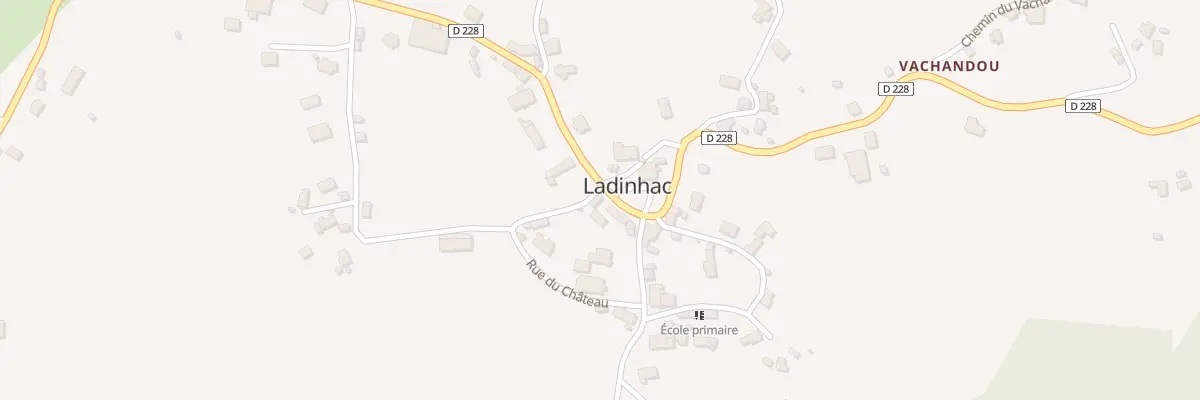 Plan du 5122 Le Bourg à Ladinhac