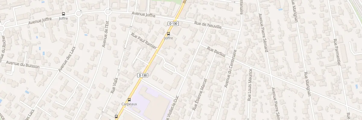 Plan du 69 Rue Viollet le Duc à Saint-Maur-des-Fossés