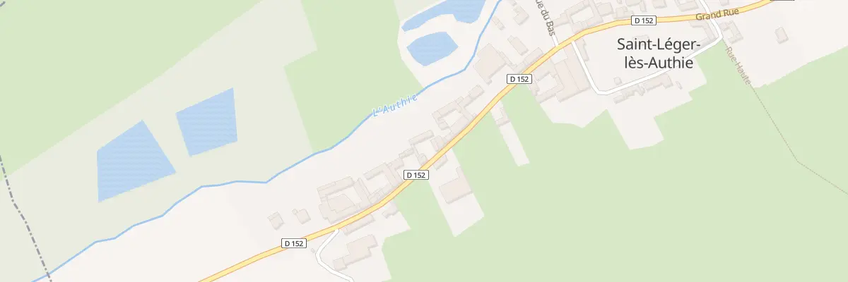 Plan du 7 Gr Grande Rue à Saint-Léger-lès-Authie