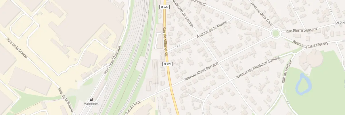 Plan du 2 Av de la Marne à Sucy-en-Brie