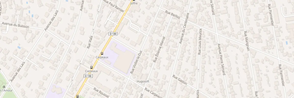 Plan du 80 Rue Viollet le Duc à Saint-Maur-des-Fossés