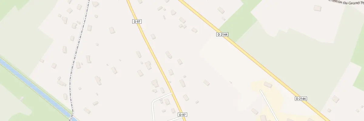 Plan du 2100 Rte de St Amand à Drevant