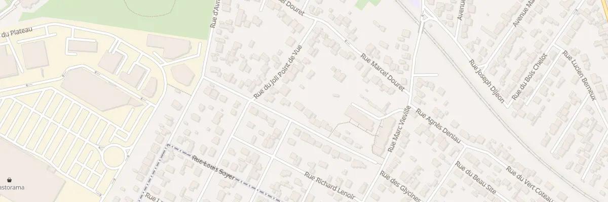 Plan du 11 Rue des Murs d’Avron à Villemomble