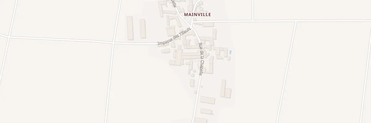 Plan du 3 Rue de la Chapelle à Bromeilles