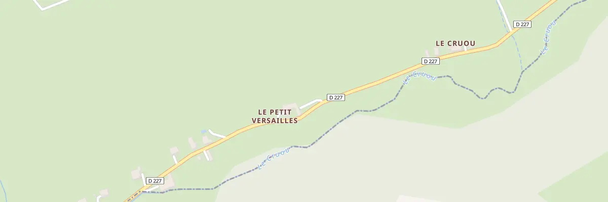 Plan du 5359 Le Cruou à Mouret