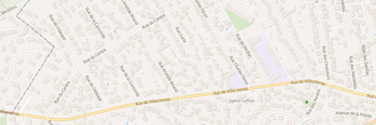 Plan du 11 Rue Curie à Brunoy