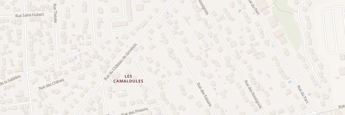 Plan du 23 Rue des Faisans à Yerres