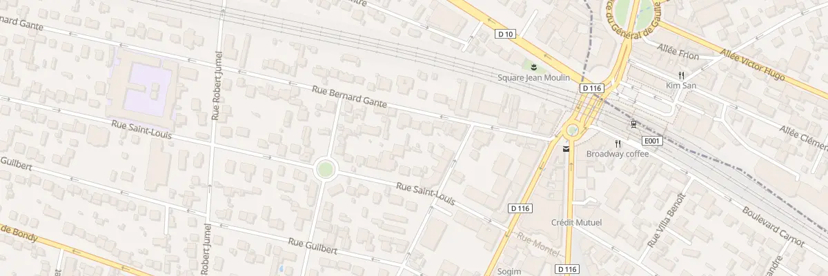 Plan du 27 Rue Bernard Gante à Villemomble