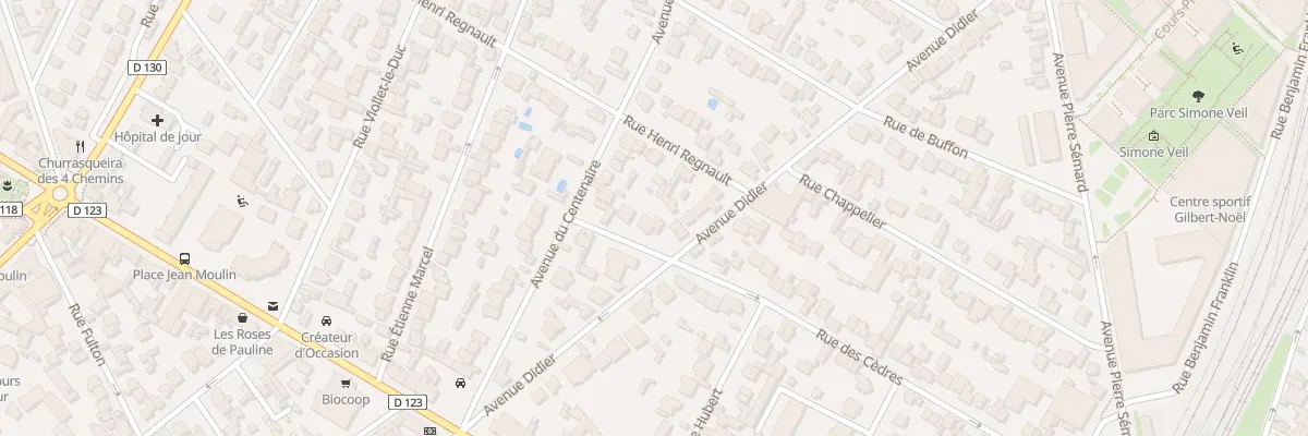 Plan du 3B Rue des Cèdres à Saint-Maur-des-Fossés