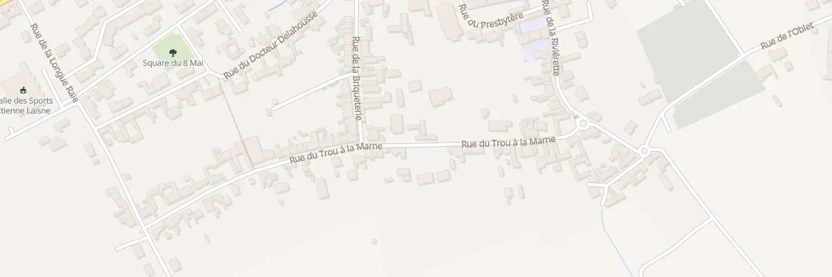 Plan du 18 Rue du Trou à la Marne à Allouagne
