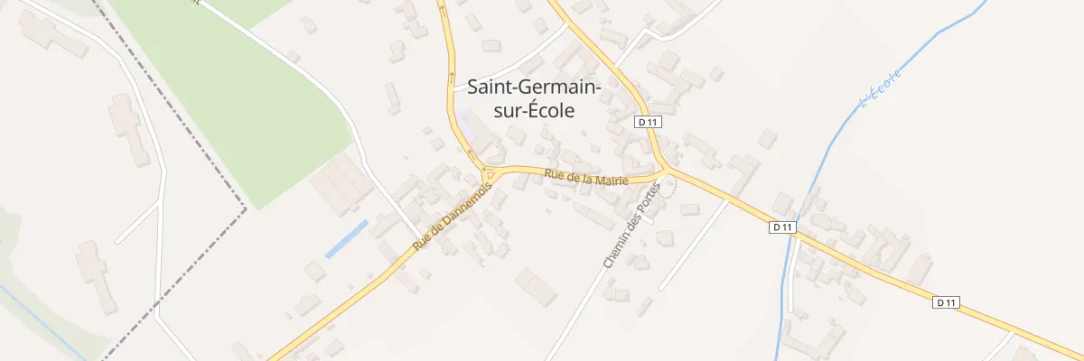 Plan du 4 Rue de la Mairie à Saint-Germain-sur-École
