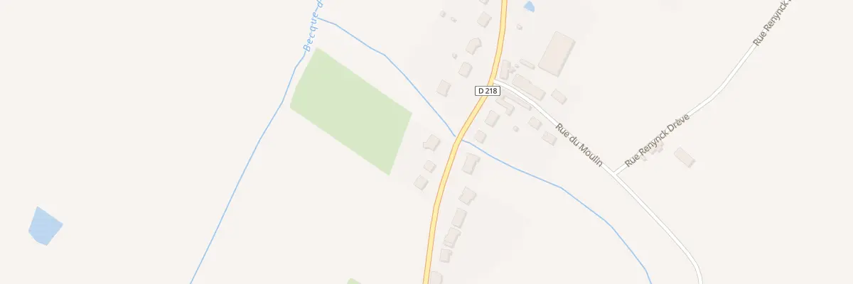 Plan du 355 Rte de Cassel à Oudezeele