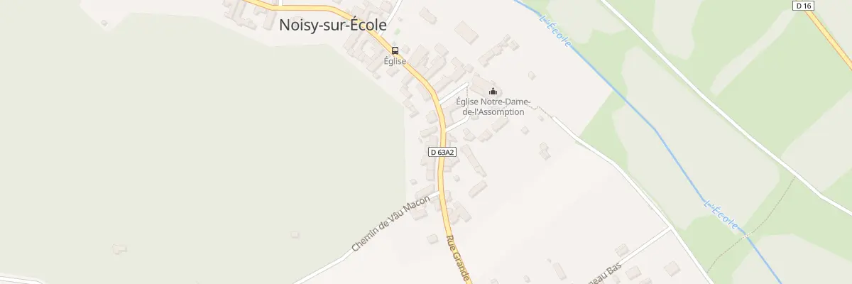 Plan du 62 Rue Grande à Noisy-sur-École