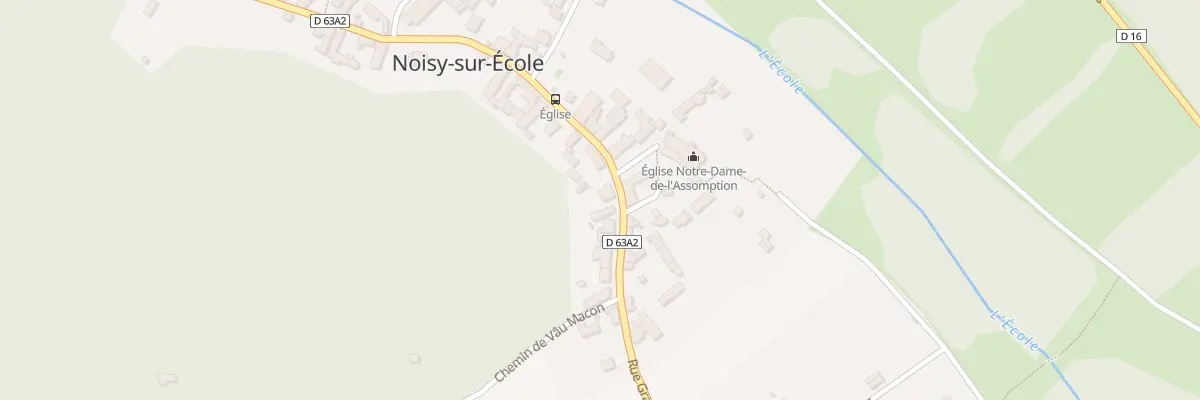 Plan du 60 Rue Grande à Noisy-sur-École
