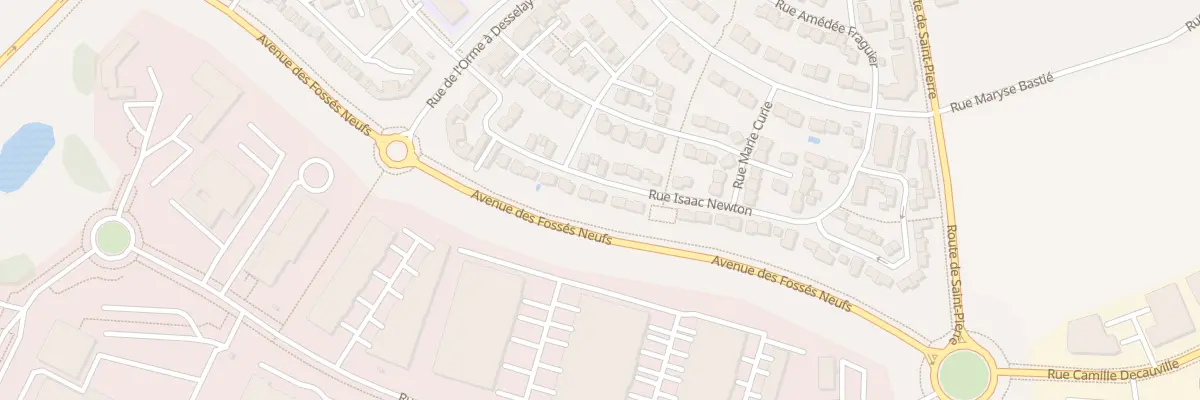 Plan du 20 Rue Isaac Newton à Tigery