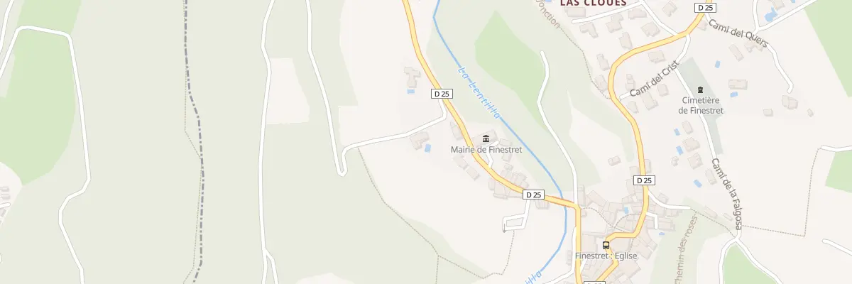 Plan du 2B Cae Major à Finestret
