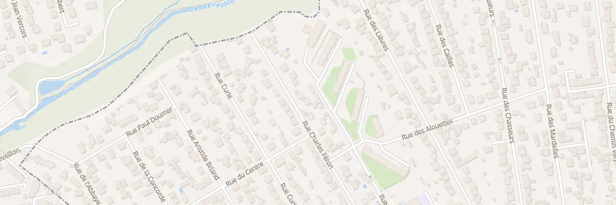 Plan du 28 Rue Charles Féron à Brunoy