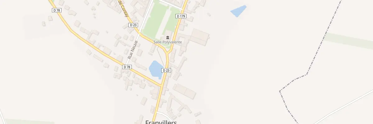 Plan du 76 Rue du Bourgville à Franvillers