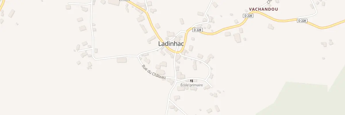 Plan du 2 Rue des Commerces à Ladinhac