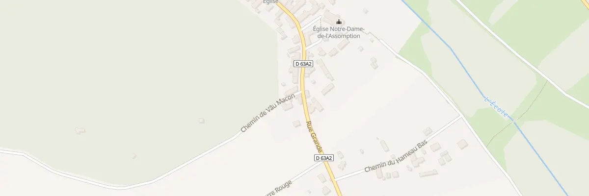 Plan du 1 Che du Vau Macon à Noisy-sur-École