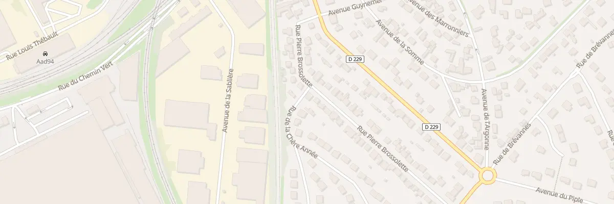 Plan du 26 Rue Pierre Brossolette à Sucy-en-Brie